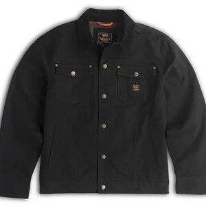 Walls Black Lightweight Shirt Jacket
